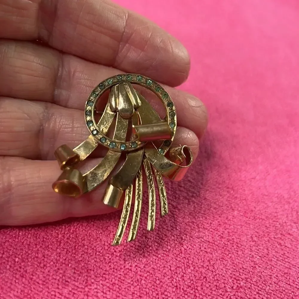 Vintage Linc 120 12k GF Brooch